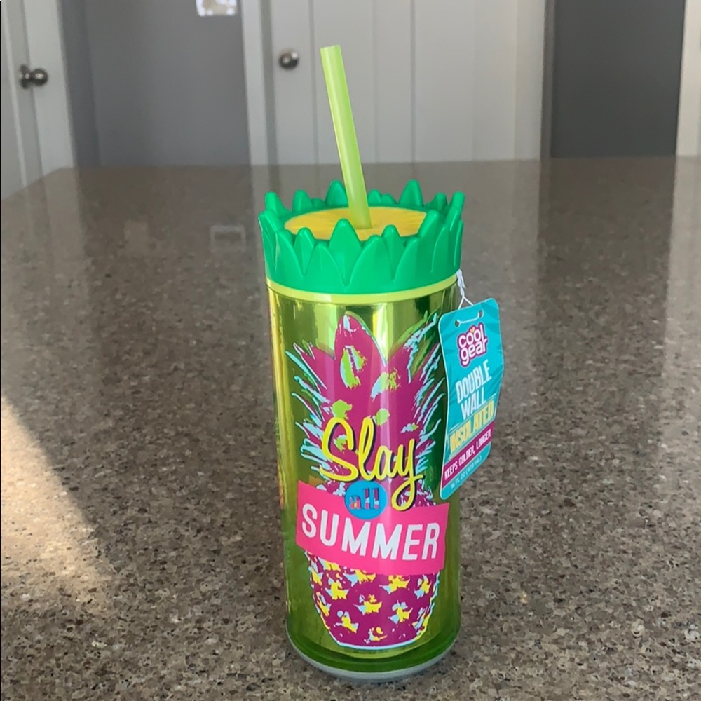 NWT 16 oz tumbler “Slay all Summer”
